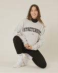 Varsity Sweatshirt - Light Grey