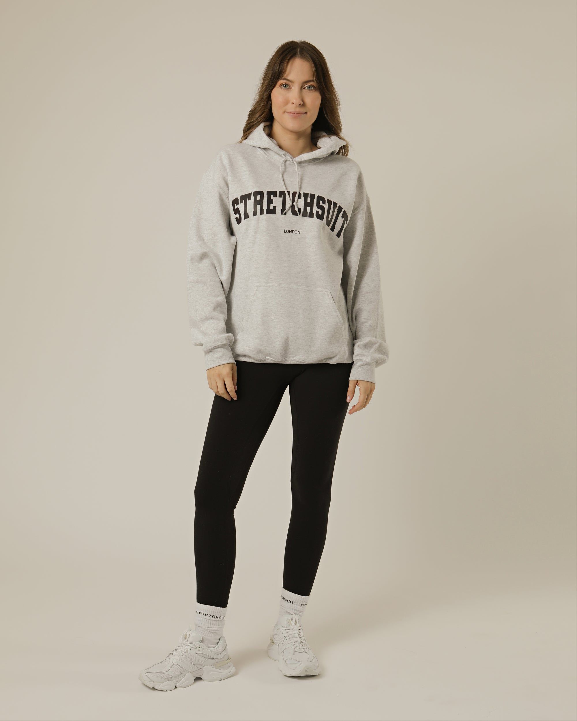 Varsity Hoodie - Light Grey