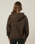 Varsity Hoodie - Chocolate