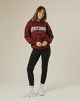 Varsity Hoodie - Burgundy