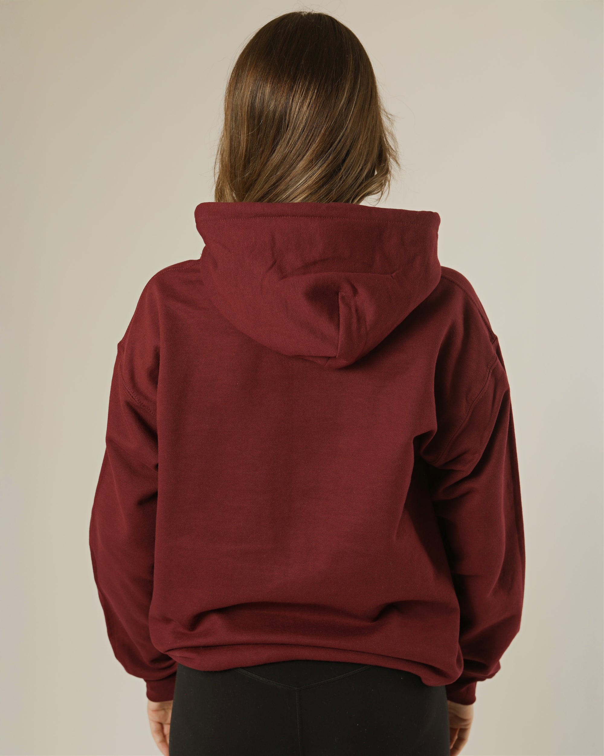 Varsity Hoodie - Burgundy