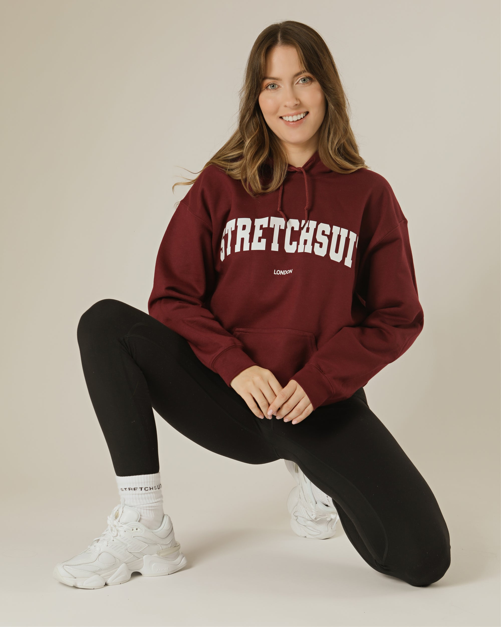 Varsity Hoodie - Burgundy