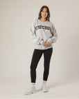 Varsity Sweatshirt - Light Grey