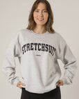Varsity Sweatshirt - Light Grey