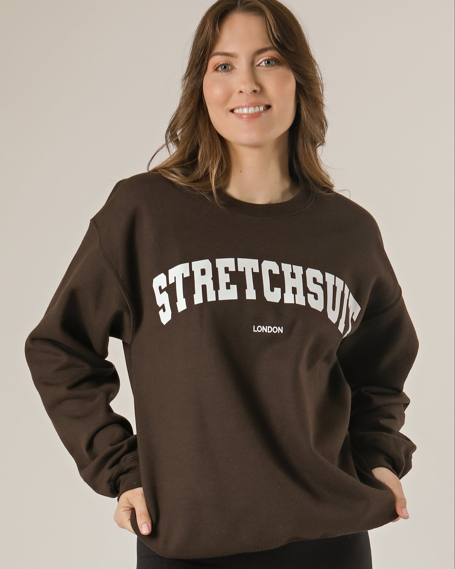 Varsity Sweatshirt - Chocolate