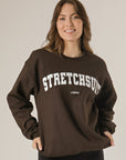 Varsity Sweatshirt - Chocolate