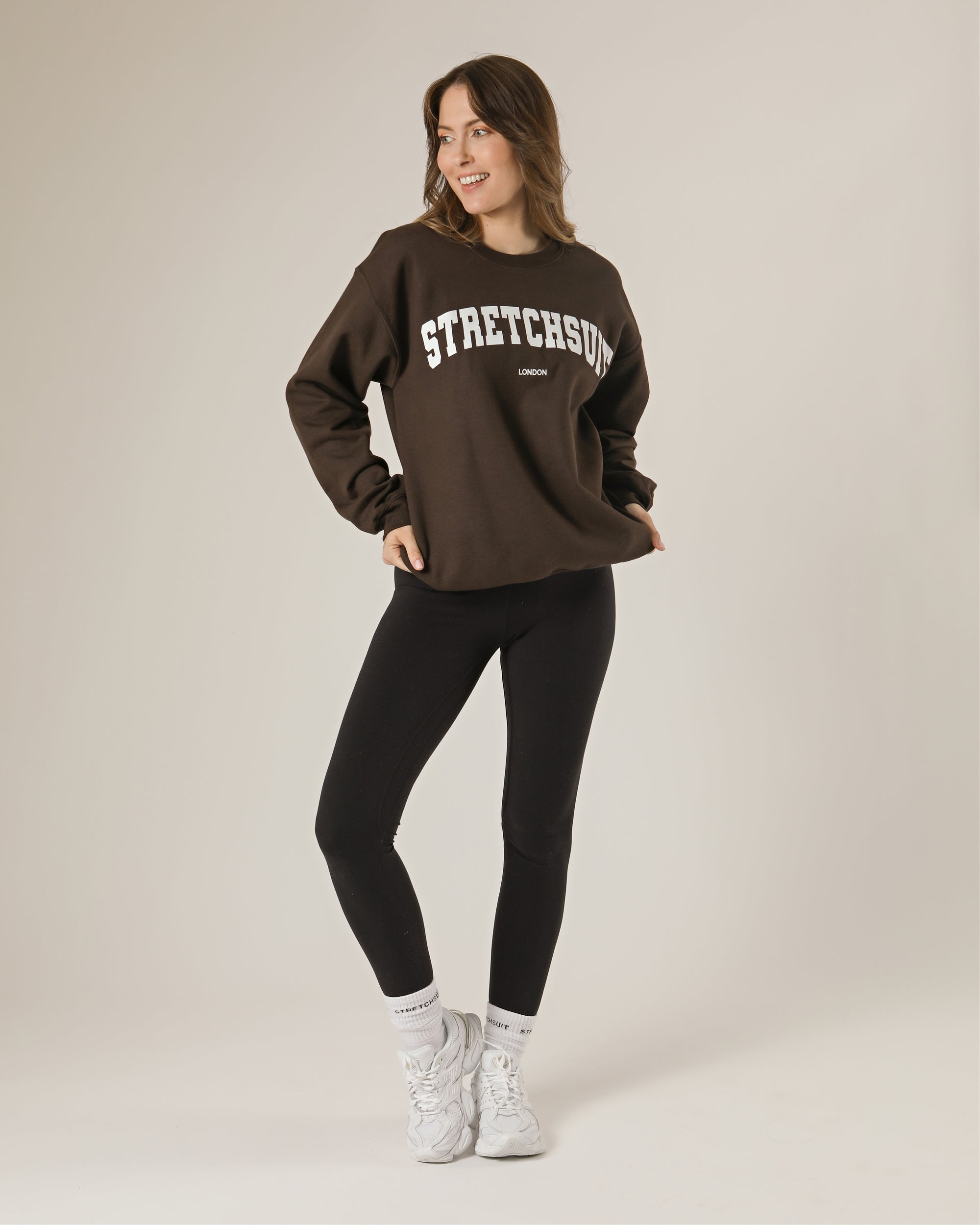 Varsity Sweatshirt - Chocolate
