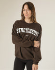 Varsity Sweatshirt - Chocolate