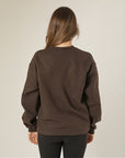 Varsity Sweatshirt - Chocolate