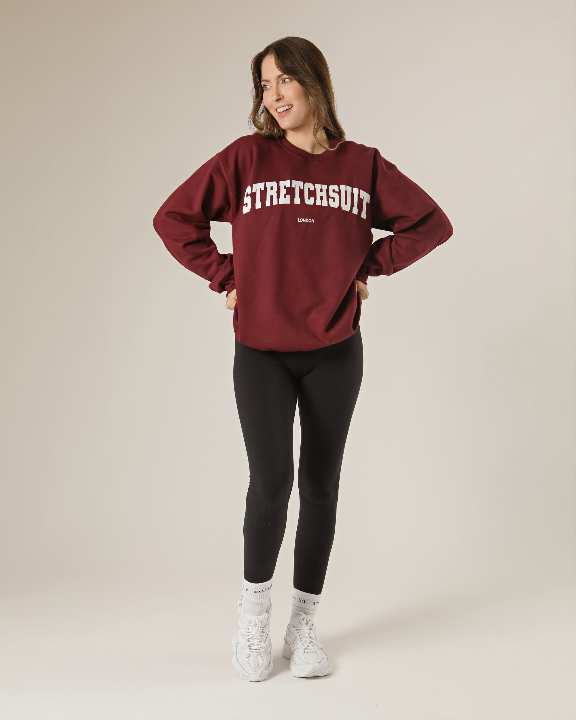 Varsity Sweatshirt - Burgundy