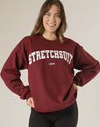 Varsity Sweatshirt - Burgundy