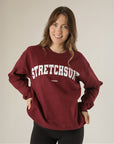 Varsity Sweatshirt - Burgundy