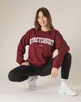 Varsity Sweatshirt - Burgundy