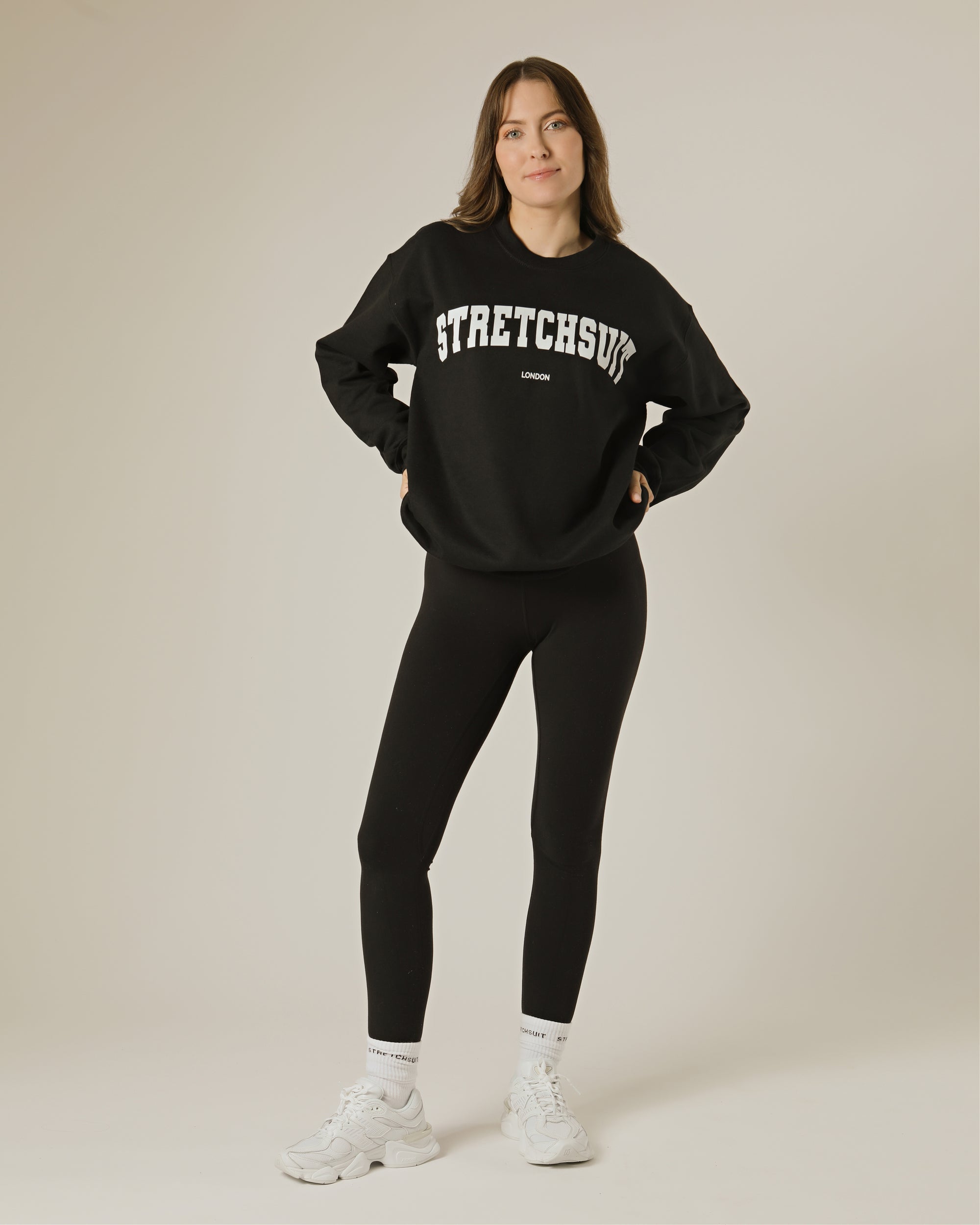Varsity Sweatshirt - Black