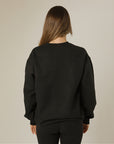 Varsity Sweatshirt - Black