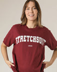 Varsity T-shirt - Burgundy