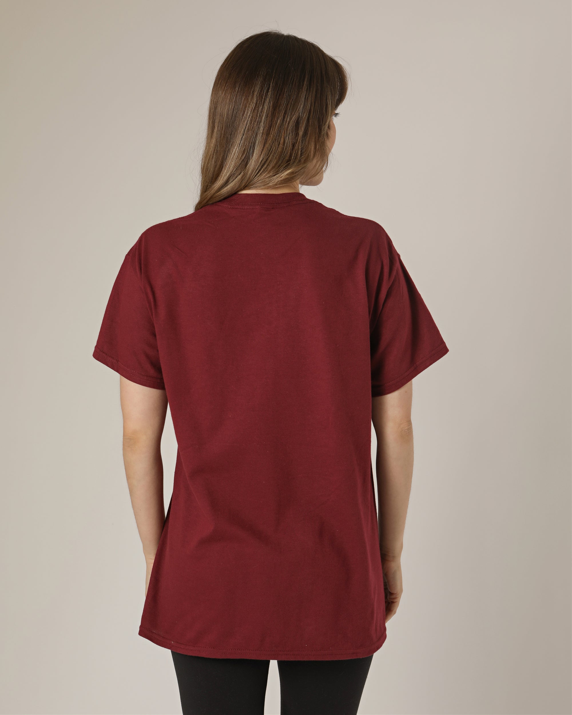 Varsity T-shirt - Burgundy