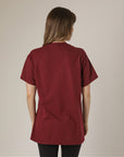 Varsity T-shirt - Burgundy