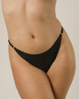 Adjustable Maternity Underwear Brief - Black