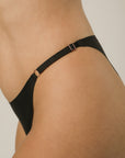 Adjustable Maternity Underwear Brief - Black