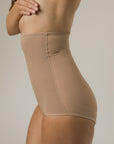 Postpartum High Compression Brief Shapewear - Nude