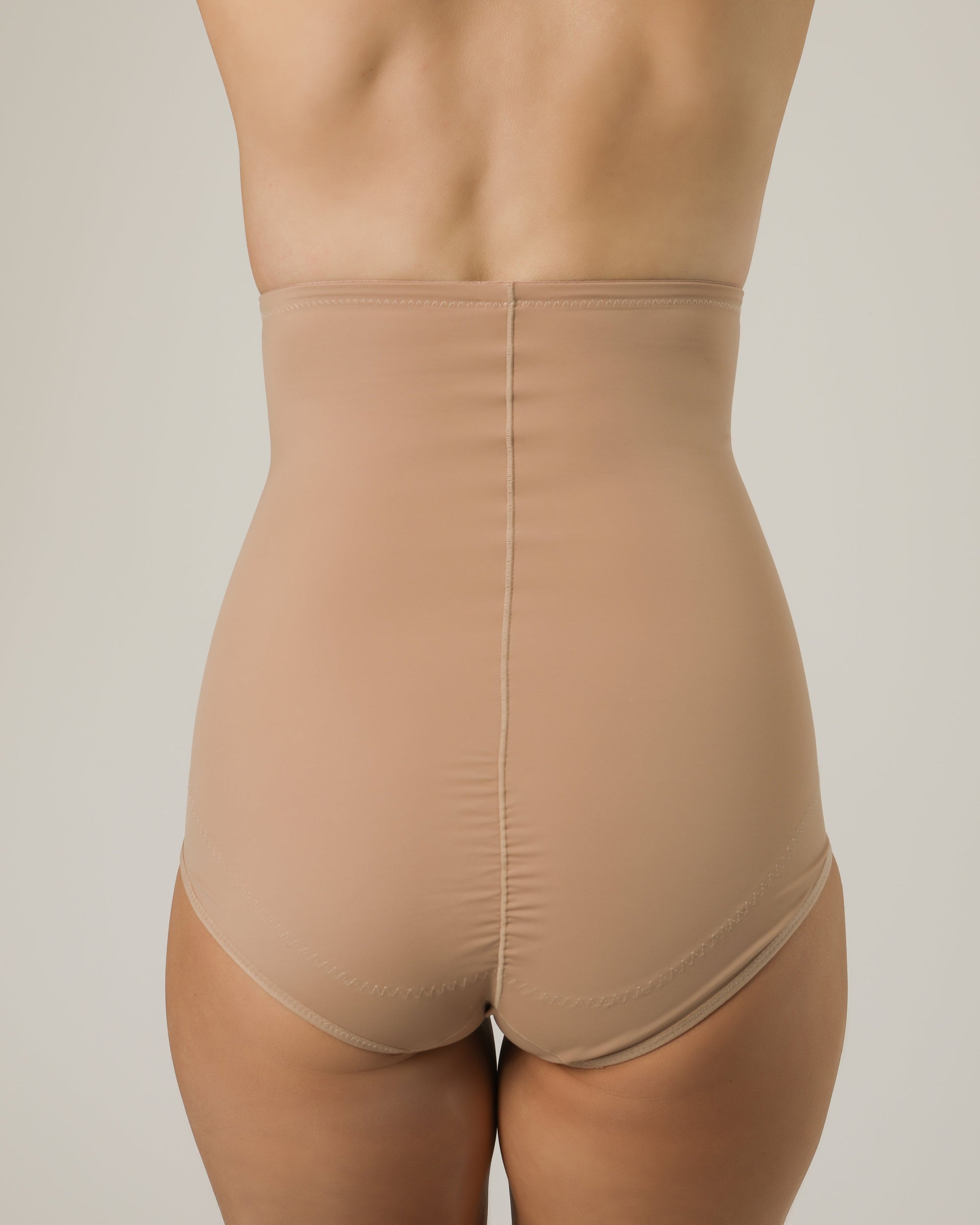 Postpartum High Compression Brief Shapewear - Nude