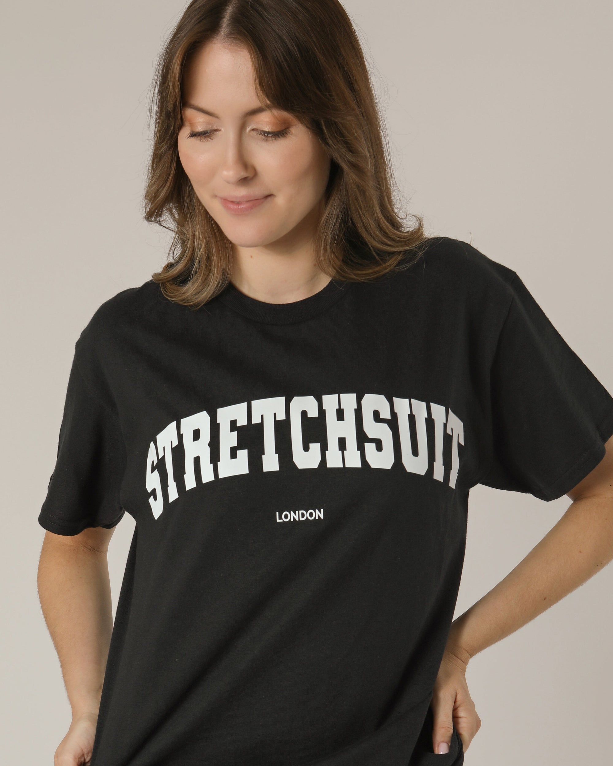 Varsity T-shirt - Black