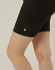 STRETCHSUIT Maternity Playsuit with Built-In Bra Support - Black