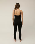 STRETCHSUIT™ Maternity Jumpsuit with Built-In Bra Support - Black