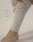 STRETCHSUIT™ Maternity Jumpsuit with Built-In Bra Support - Oat