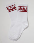 MAMA Socks - Burgundy