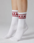 MAMA Socks - Burgundy
