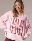 MAMA Sweatershirt - Pink